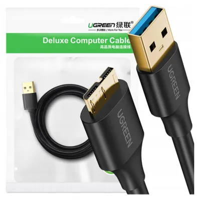 Immagine prodotto di Cavo Usb 3.0 - Micro Usb 3.0 Ugreen Us130 1M (Czarny)