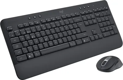 Produktbild von Logitech Signature MK650 Combo for Business, Kabellos, Bluetooth, Membran Key Switch, AZERTY, Graphit, Maus enthalten