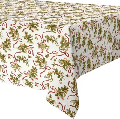 Produktbild von Fleckabweisende Weihnachtstischdecke 180x130 cm