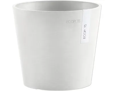 Image de Ecopots Amsterdam 17 Pot de fleurs - L 17 cm x H 14,7 cm - Intérieur et extérieur