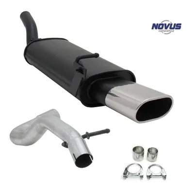 Produktbild von Novus Sportauspuff für Audi A3 Seat Leon VW Golf 4 New Beetle 135x75mm mit ABE