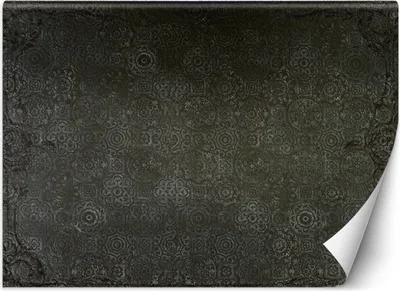Produktbild von Vlies fototapete Graues Mandala abstrakt 400x280 cm Feeby Grau inkl. Kleber einfache Montage
