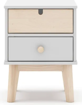 Produktbild von CALICOSY -  Nachttisch mit 2 Schubladen L40 cm - LÉONIE