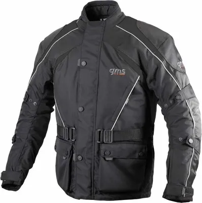 Immagine prodotto di GMS Twister giacca in tessuto da moto, nero, 2XL