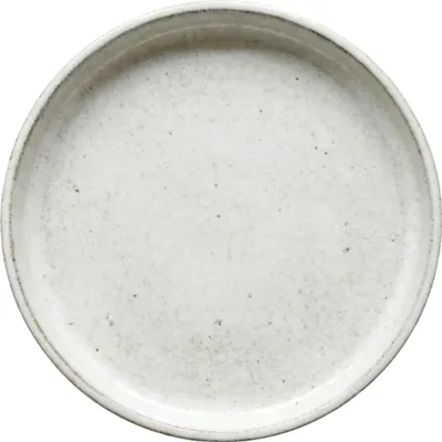 Produktbild von Provencelia Keramik Untersetzer Base r Creme, Ø16 x H5 cm, frostbeständig, handgefertigt, glasiert, Outdoor, Garten, Terrasse, winterfest