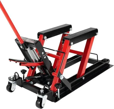 Produktbild von Motorradhebebühne 680KG Hydraulisch Motorradheber Höhenverstellbare Motorrad Klapp Hebebühne für MotorradReparatur Wartungsarbeiten