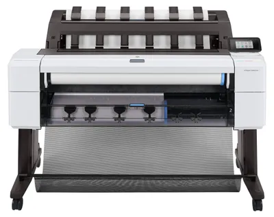 Produktbild von HP DESIGNJET T1600DR - 36IN, 2400 x 1200 DPI, PostScript 3, PDF 1.7, HP-GL/2, TIFF, JPEG, HP-RTL, CALS G4, Cyan, Foto schwarz, Mattschwarz, Magenta, Gelb, Grau, 2400 x 1200 DPI, beschichtetes Papier, Semi-mattes Papier, Glanzpapier, Bondpapier, Fotopapier, Mattpapier,..., A0, A1, A2, A3, A4