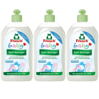 Produktbild von 3x Frosch Baby Spül-Reiniger 500 ml