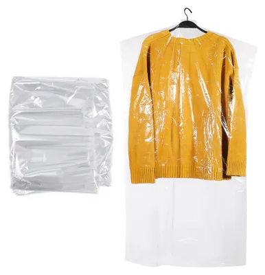 Immagine prodotto di Omgoods - 50 coperture protettive per abbigliamento - Scudi antipolvere monouso per indumenti, 60 x 100 cm