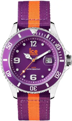 Produktbild von Ice Watch Ice-Polo Uni Armbanduhr lila/orange PO.POE.U.N.14
