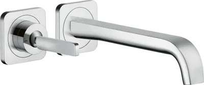 Immagine prodotto di hansgrohe AXOR Citterio E Mitigeur monocommande de lavabo encastré avec rosaces pour montage mural, 36106000, 36106000