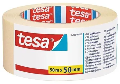 Obrázok produktu pre TESA Nastro in carta adesivo 50 mm x 50 m, Papája, Béžová, 50 m, 50 mm, 1 kusov