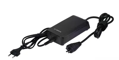 Produktbild von Bosch Ladegerät Compact Charger EU Netzkabel 2A schwarz Kompaktladegerät Reisen