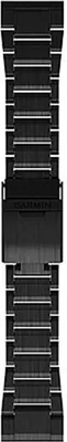 Produktbild von Garmin Ersatzarmband QuickFit 26 Titanium Carbon Grey