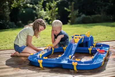 Zdjęcie produktu dla BIG Waterplay Niagara, System kanałów wodnych, 3 lat(a), Niebieski, Żółty