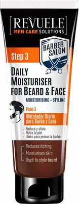 Produktbild von Revuele Men Care Solutions Daily Moisturiser For Beard and Face 80ml