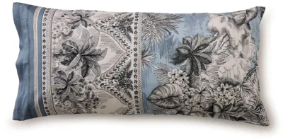 Produktbild von Bassetti Satin-Kissenhülle einzeln Boboli Farbe HELLBLAU C1 Größe 40x80