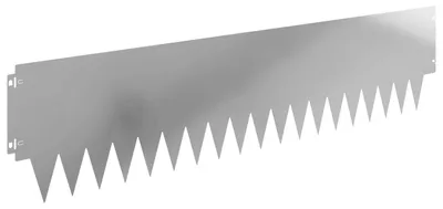 Produktbild von vidaXL Raseneinfassung 30 pcs 103 x 25 cm Metall Silber
