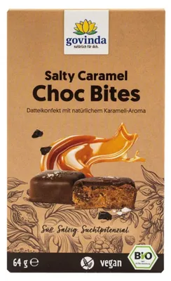 Produktbild von Choc Bites - Salty Caramel 64g