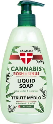Obrázek produktu pro Cannabis Rosmarinus tekuté mýdlo s pumpičkou 500 ml