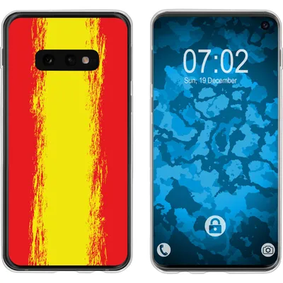 Produktbild von PhoneNatic Case kompatibel mit Samsung Galaxy S10e Silikon-Hülle WM Spanien M11