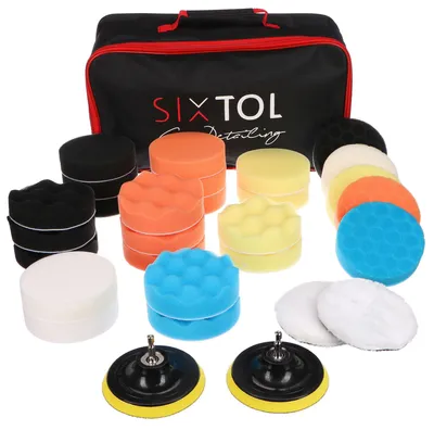 Productafbeelding van Polijstpads met houder voor autoreiniging CAR DETAILING PAD 30, 30-delig