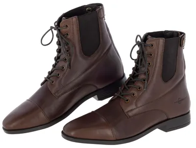 Produktbild von Covalliero Stiefelette Premium brown FS 2026 Leder robust mit Elastikeinsatz, Größe:39