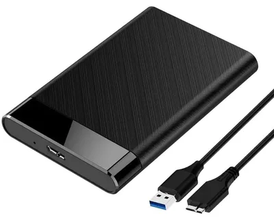 Produktbild von Externes HDD/SSD-Gehäuse 2.5 Zoll SATA USB-A USB 3.0 Schwarz