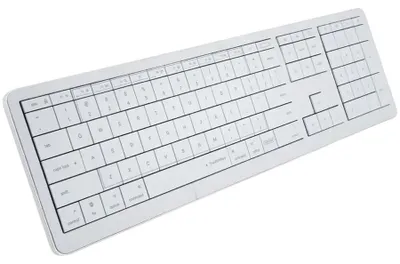 Zdjęcie produktu dla Clvx 1 Klawiatura Bezprzewodowa, Dotykowa, Rgb, Układ Mac, Macbook, Imac, Ipad, Apple Tv, Kompatybilna Także Windows/Linux