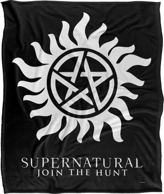 Immagine prodotto di Supernatural - Coperta, Logo TV18652 (Taglia unica) (Multicolore)