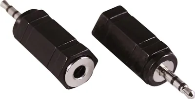 Produktbild von ShiverPeaks S/CONN maximum connectivity Adapter, Klinkenstecker Stereo 2,5mm auf Klinkenkupplung Stereo 3,5mm (57020)