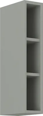 Produktbild von Hängeschrank Regal 15 cm Bianca Grey Rose - Grau Küchenzeile Küchenblock