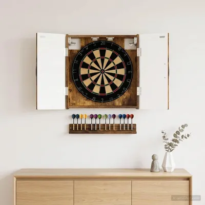 Immagine prodotto di Armadio per Dartboard UTRECHT Rovere Fumo 52,5 x 10,5 x 53,5 cm