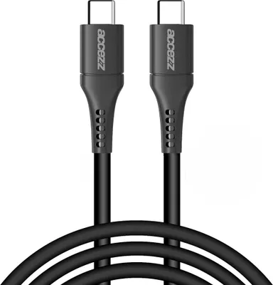 Image de Câble Accezz USB-C vers USB-C - 2 mètres - Noir