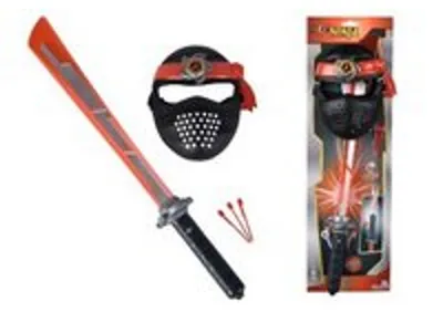 Zdjęcie produktu dla Następny Miecz i maska ninja, czerwony
