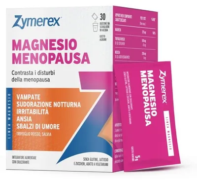 Immagine prodotto di Zymerex Magnesio Menopausa 30 Bustine