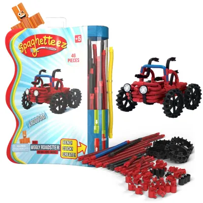 Immagine prodotto di Blocchi da costruzione per fuoristrada, 48 pezzi - Spaghettez 5x
