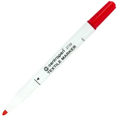 Obrázek produktu pro Centropen značkovač 2739 Textil červený