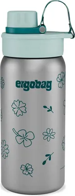 Produktbild von Ergobag Blumen Edelstahl Trinkflasche