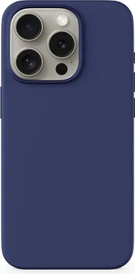 Immagine prodotto di Custodia in silicone Epico Mag per iPhone 15 Pro Max con supporto MagSafe - blu