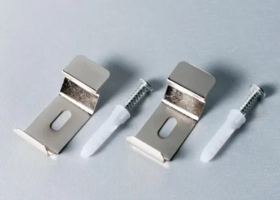 Produktbild von Wand- und Deckenträgerset für Doppelrollos