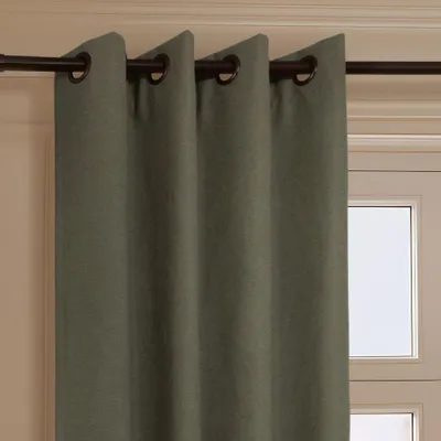 Produktbild von MOONDREAM Akustikvorhang 3in1 | Lärmschutz | Thermoisolierung | 100% Verdunkelung | Patentierte Technologie | Ösen | Grün MC533 | 130B x 250H cm