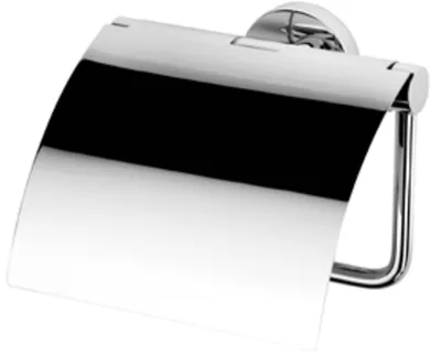 Produktbild von Geesa Nemox Toilettenpapierhalter mit Klappe Chrom