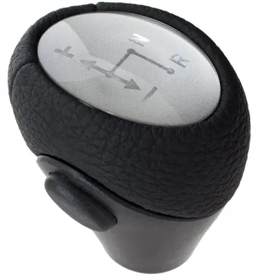 Immagine prodotto di Smart Fortwo 450 / 451 98-14 Pomello del cambio AUTOMATICO NERO + ARGENTO