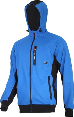 Produktbild von Blau-Schwarzer Hoodie Mit Reissverschluss, "S", Ce, Lahti