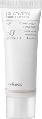 Zdjęcie produktu dla celimax Oil Control Light Sunscreen SPF50+ PA++++ 40 ml - matujący krem przeciwsłoneczny