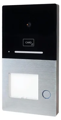Imagen del producto de Sistema de intercomunicación con video - Pantalla táctil de 7 pulgadas - Carcasa de aluminio - RFID - Control de acceso