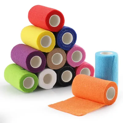 Productafbeelding van Set van 12 Zelfklevende Verbandrollen 10 cm x 4,5 m