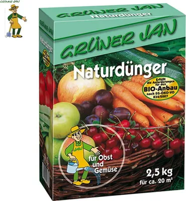 Produktbild von Naturdünger für Obst und Gemüse 2,5kg