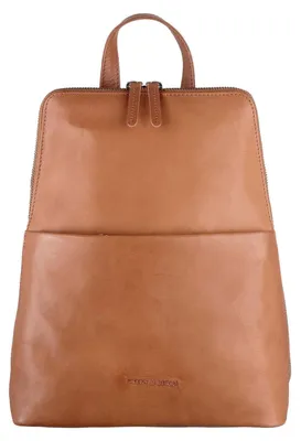 Produktbild von GREENBURRY Leder Freizeitrucksack Rucksack Fiorentina City Backpack Tan braun